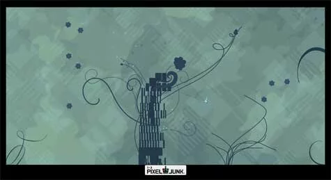 gameplay in PixelJunk Eden